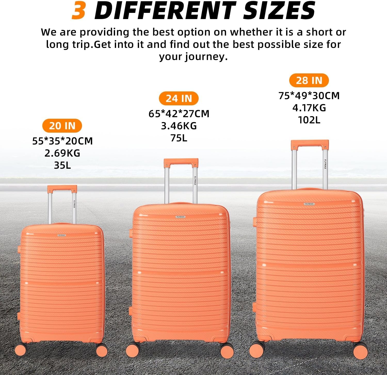 24" Medium Premium Suitcase - Image 9