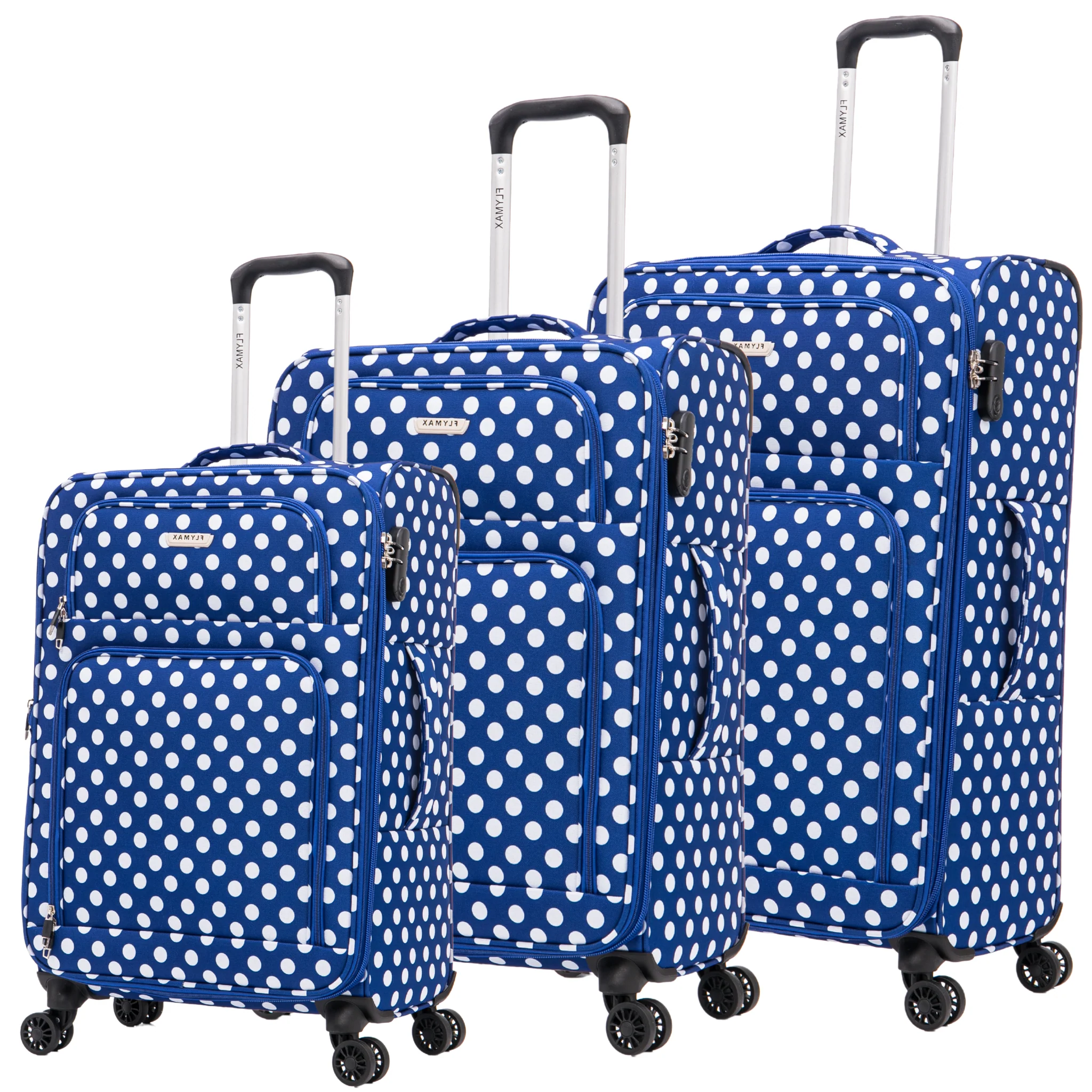 Flymax Lightweight 4-Wheel Suitcase Set – Travel with Confidence - Image 9
