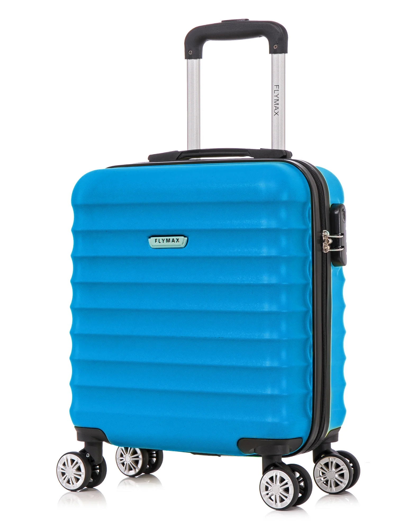 Flymax Oslo Glide 55x35x20cm Cabin Suitcase – Ultra-Lightweight 4-Wheel Carry-On Luggage - Image 6
