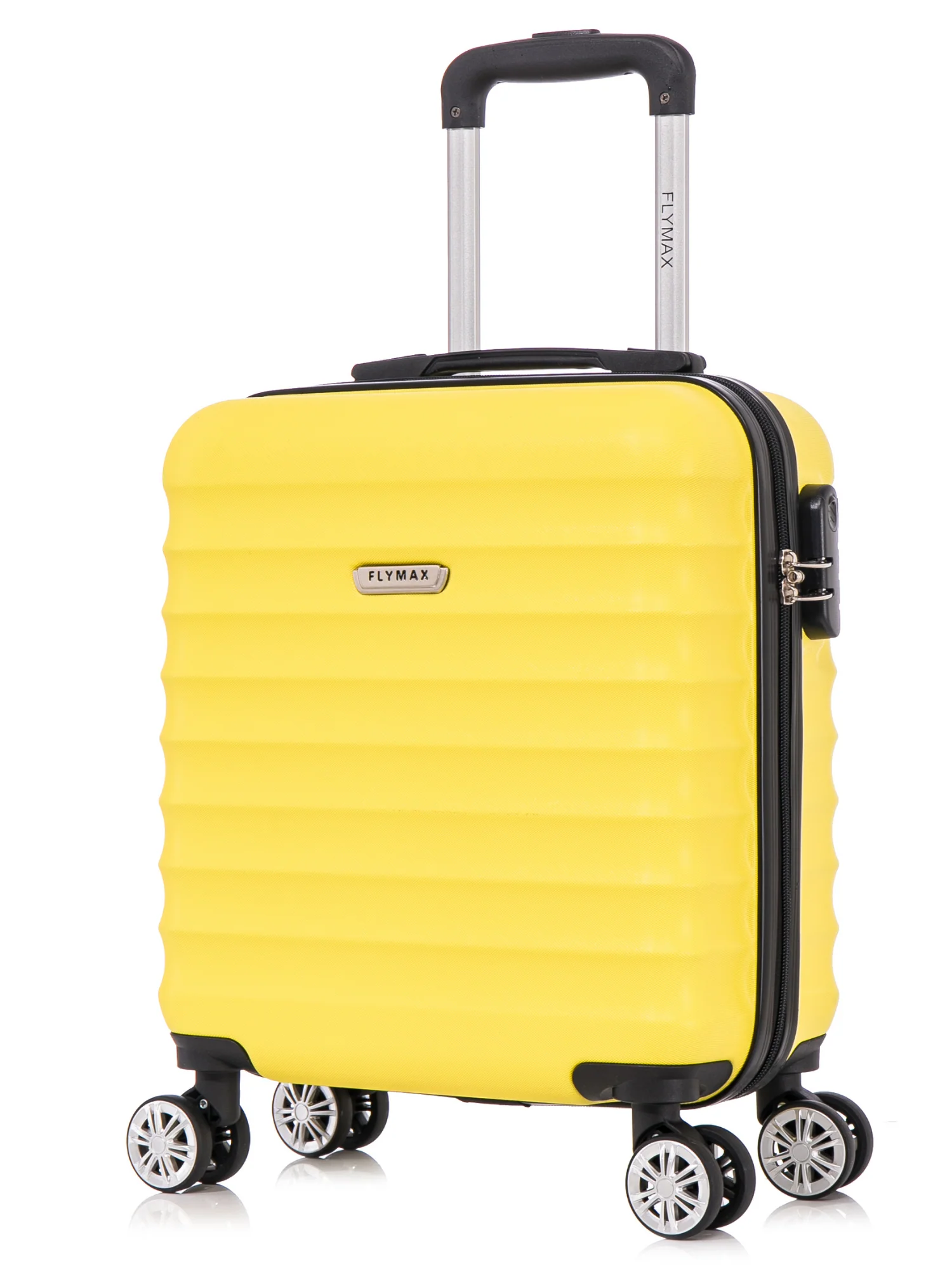 Flymax Oslo Glide 55x35x20cm Cabin Suitcase – Ultra-Lightweight 4-Wheel Carry-On Luggage - Image 8