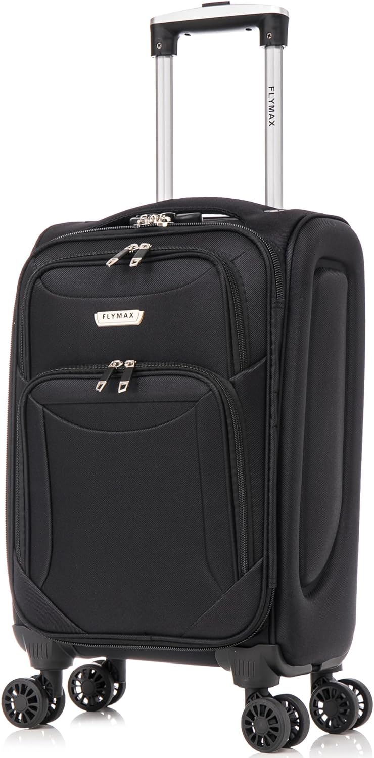 Flymax Barcelona Breeze - 4 Wheel Lightweight softshell suitcase - Image 10