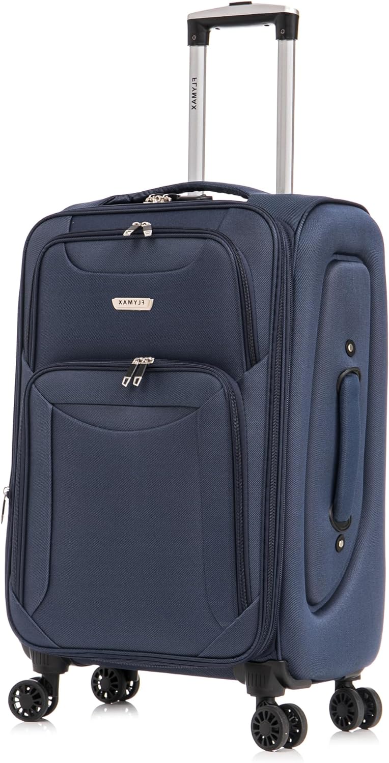 Flymax Barcelona Breeze - 4 Wheel Lightweight softshell suitcase - Image 14
