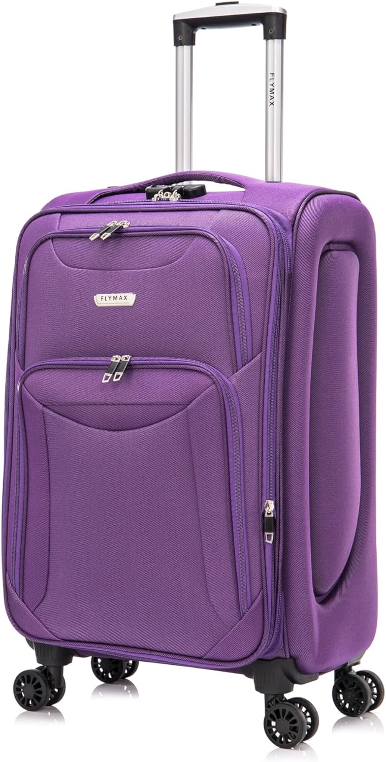 Flymax Barcelona Breeze - 4 Wheel Lightweight softshell suitcase - Image 15