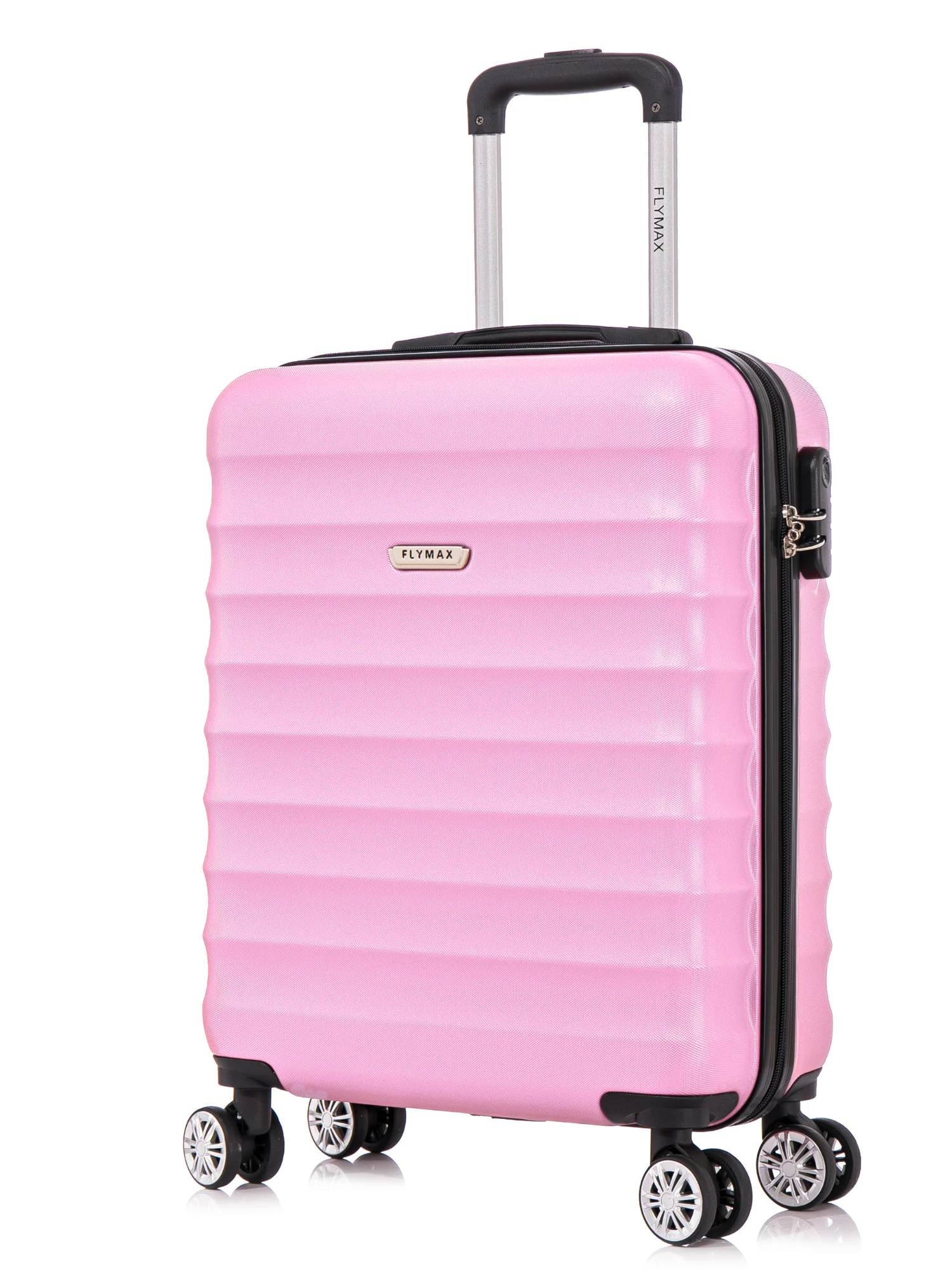 Flymax Oslo Glide 55x40x20 Cabin Suitcase - 4 Wheel Super Lightweight Cabin Luggage - Image 5