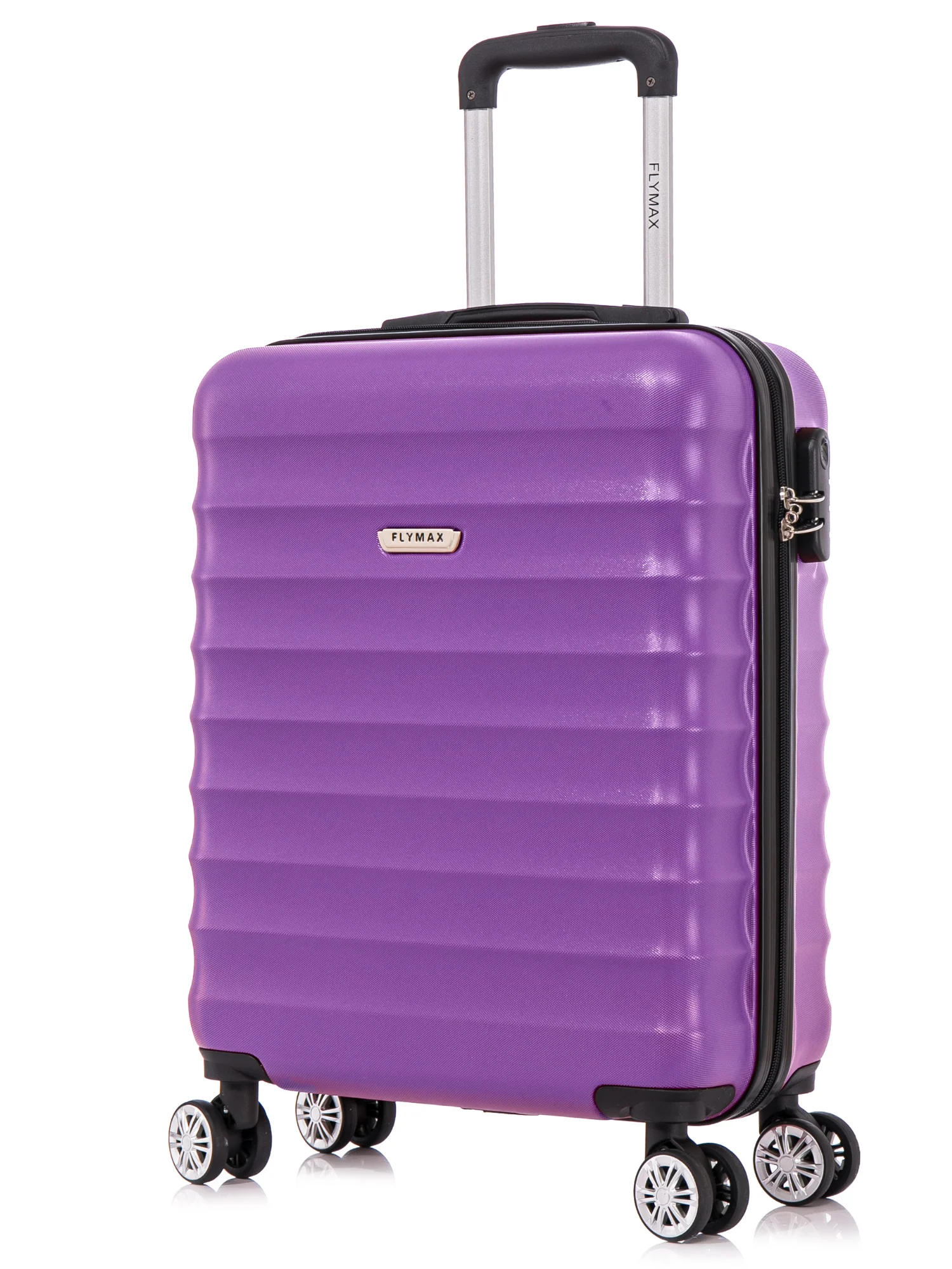 Flymax Oslo Glide 55x40x20 Cabin Suitcase - 4 Wheel Super Lightweight Cabin Luggage - Image 6