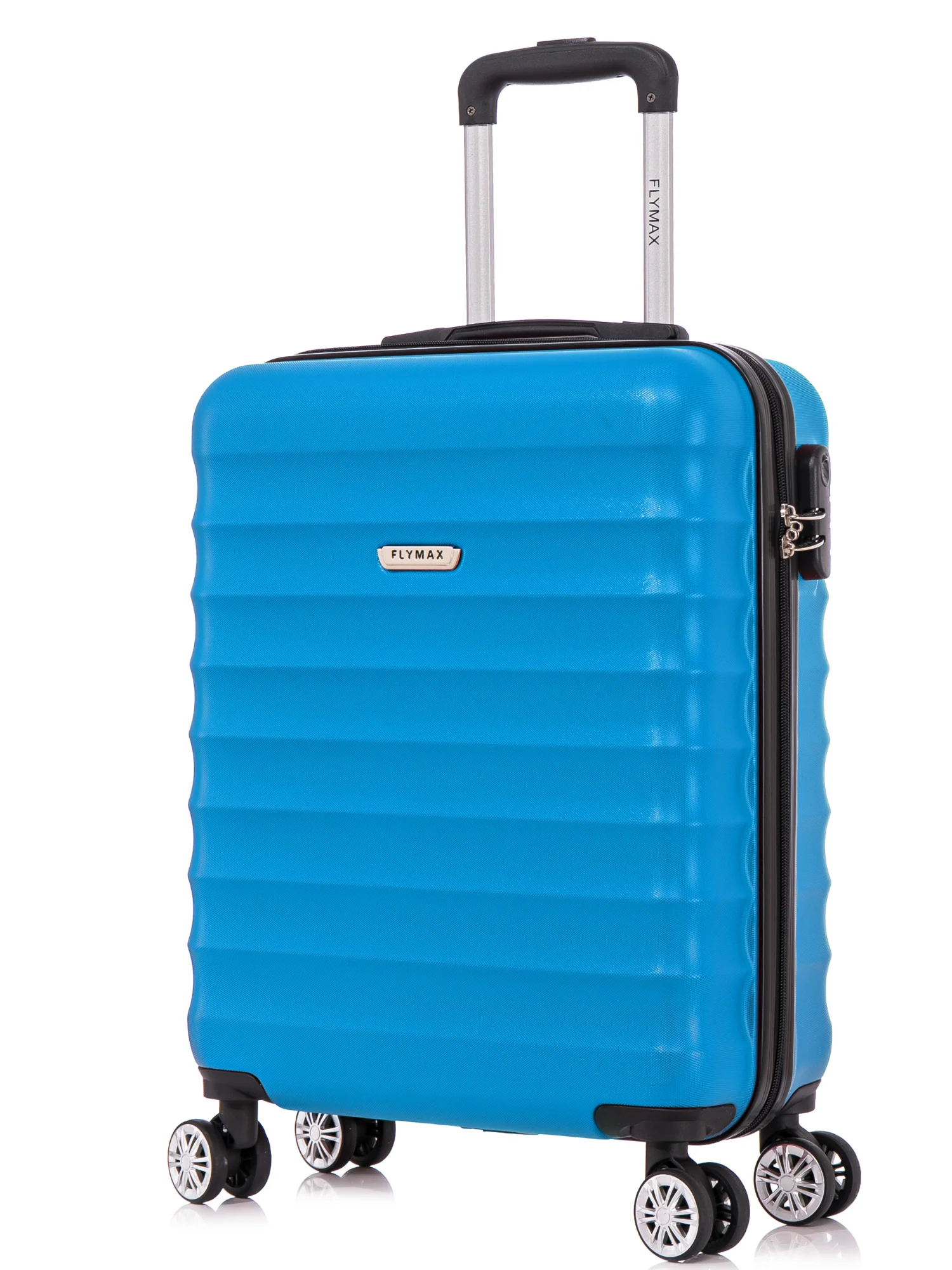 Flymax Oslo Glide 55x40x20 Cabin Suitcase - 4 Wheel Super Lightweight Cabin Luggage - Image 8