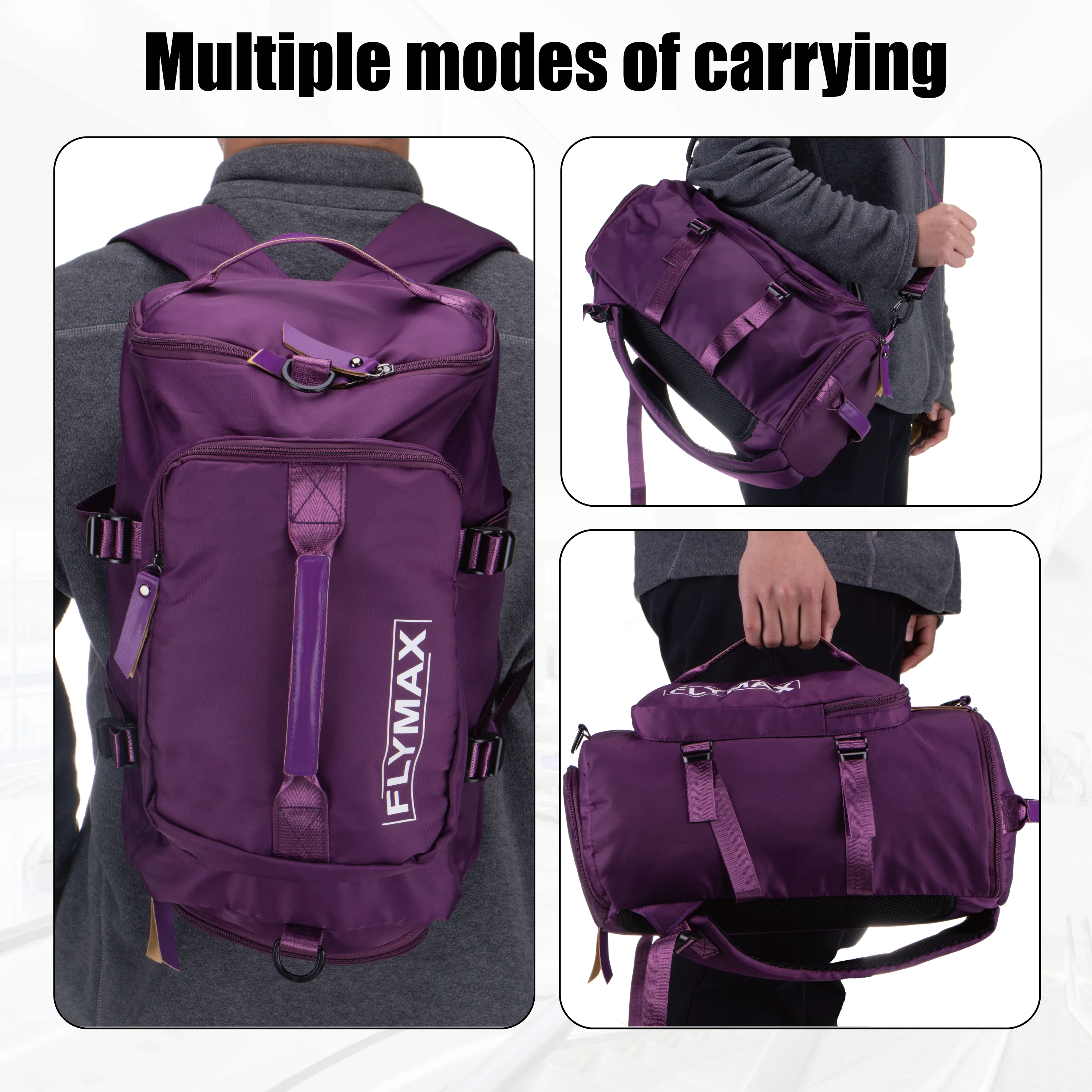 Cabin Bags 40x20x25 Underseat for Ryanair, Carry On Travel Backpack Cabin Size Rucksack Hand Luggage Bag Backpack Casual Daypack School Bag - Image 10