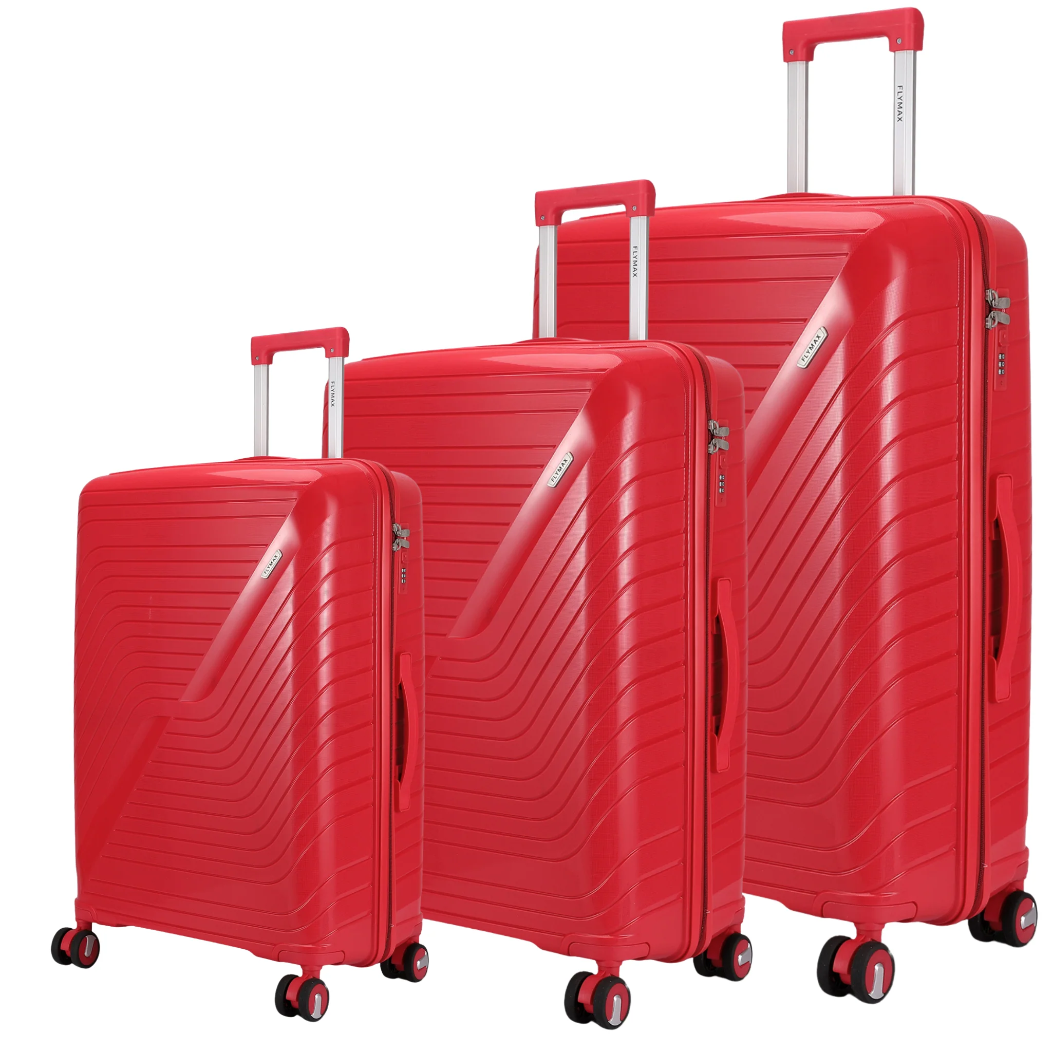 Flymax Dubai Volt 3-Piece Luggage Set – Lightweight, Durable, and Stylish Travel Companion - Image 10