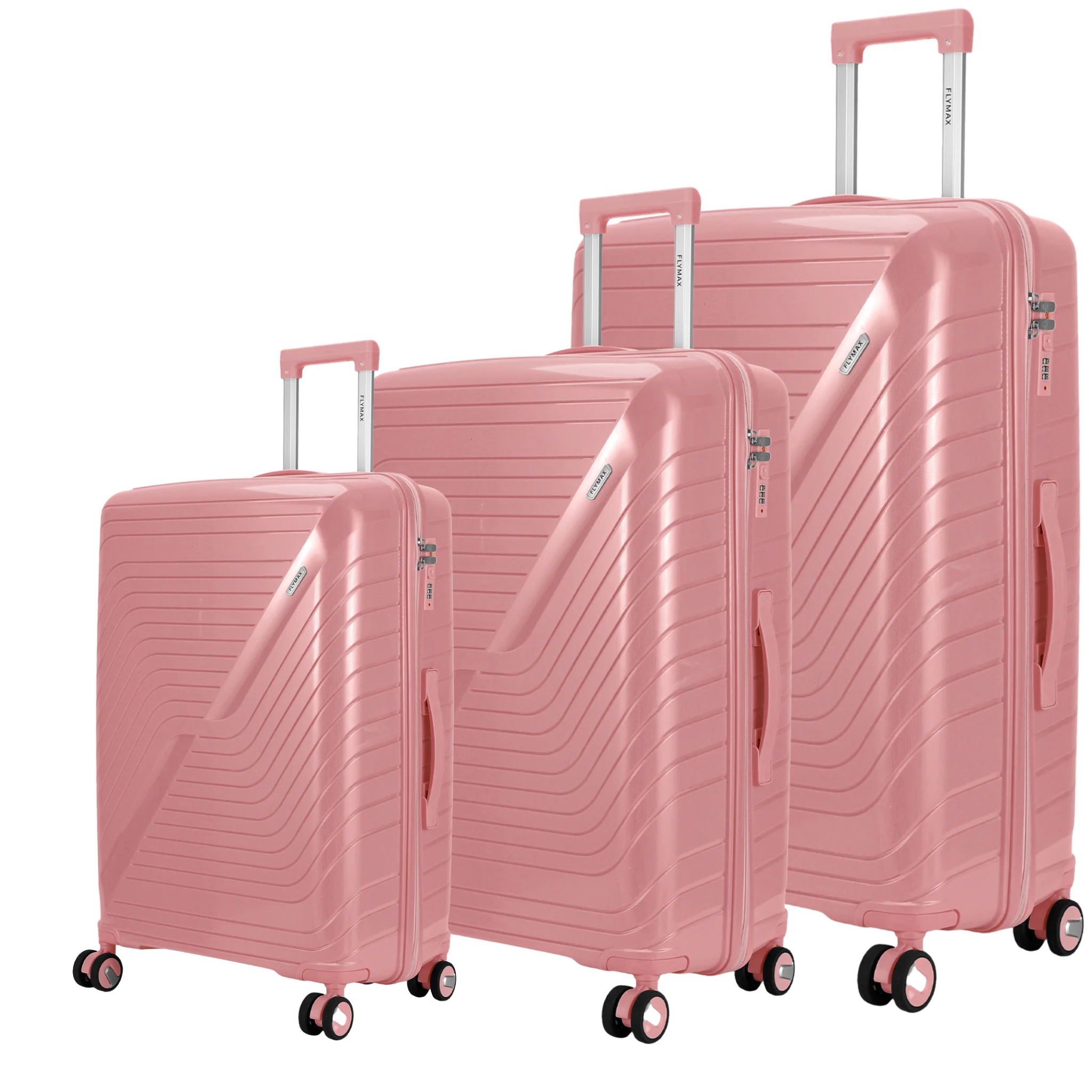 Flymax Dubai Volt 3-Piece Luggage Set – Lightweight, Durable, and Stylish Travel Companion - Image 11