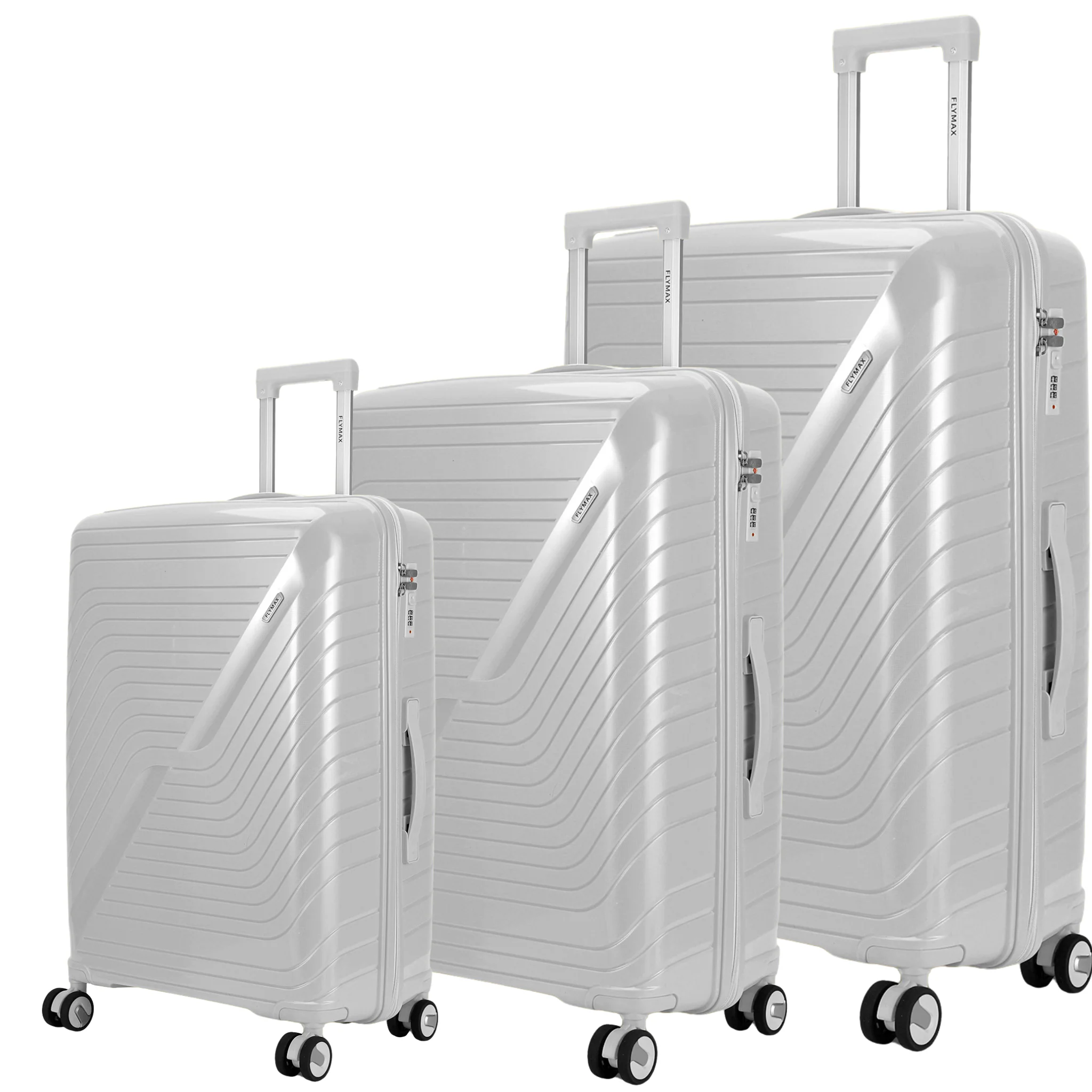 Flymax Dubai Volt 3-Piece Luggage Set – Lightweight, Durable, and Stylish Travel Companion - Image 8