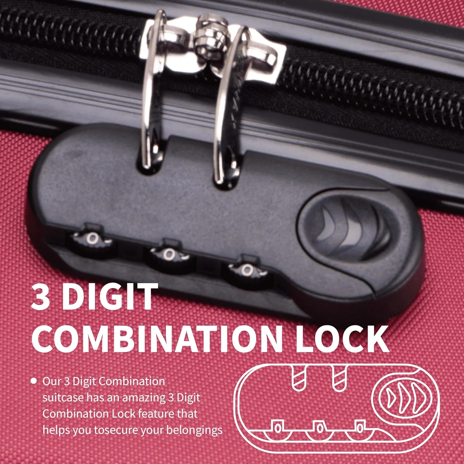 Flymax New York Fort Lightweight Cabin Luggage 55X40X20 Ryanair. - Image 4