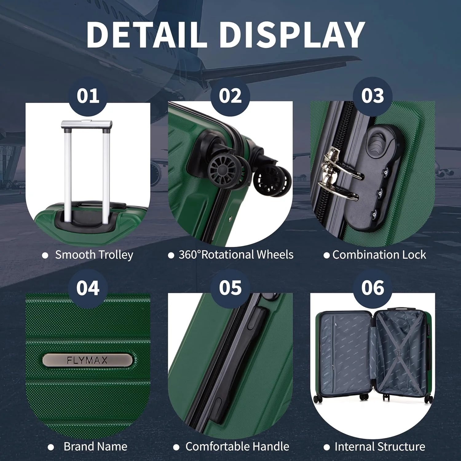 Flymax London Legacy 29-Inch Large Luggage - Image 4