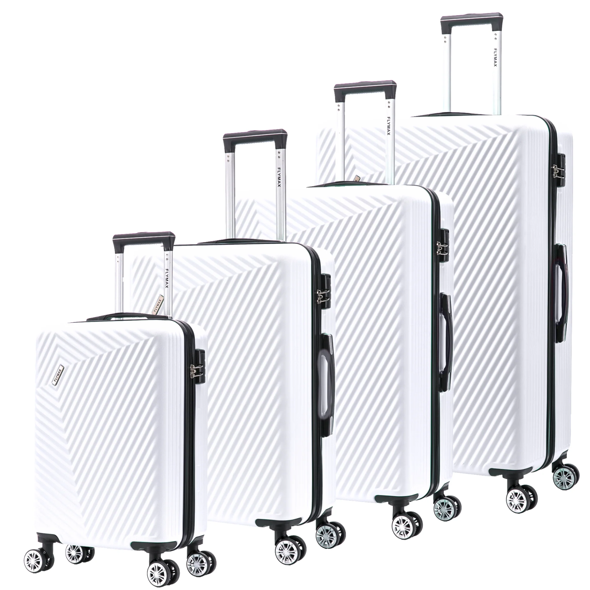 Flymax Mumbai Fortress 4-Piece Luggage Set - Lightweight & Stylish - Image 13