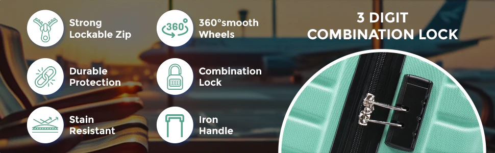 Flymax Seoul Defender 4-Piece Luggage Set – Where Durability Meets Elegance - Image 3