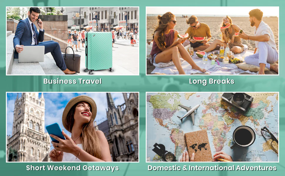 Flymax Seoul Defender 4-Piece Luggage Set – Where Durability Meets Elegance - Image 12