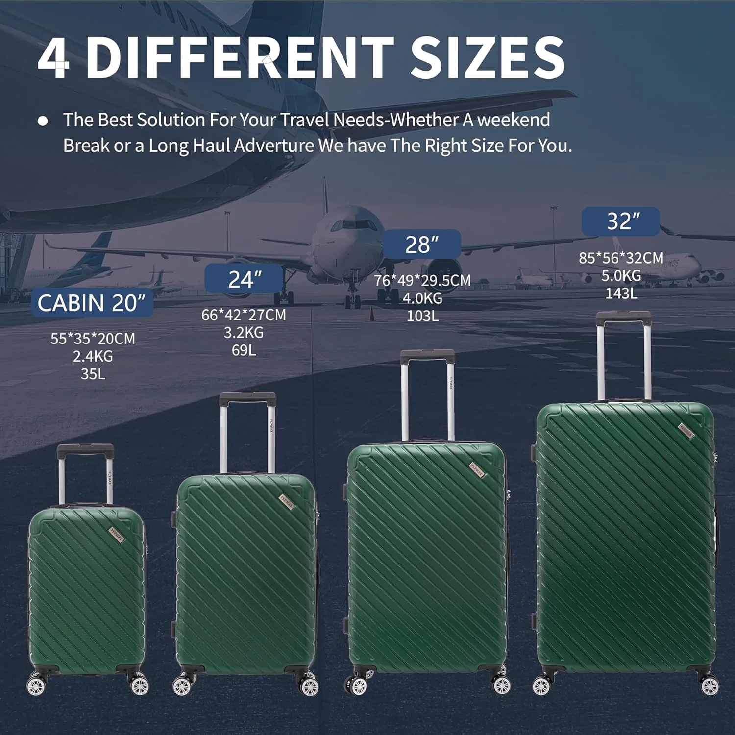 Flymax Seoul Defender 29-Inch Super Lightweight Suitcase | Lightweight Travel Luggage - Image 6