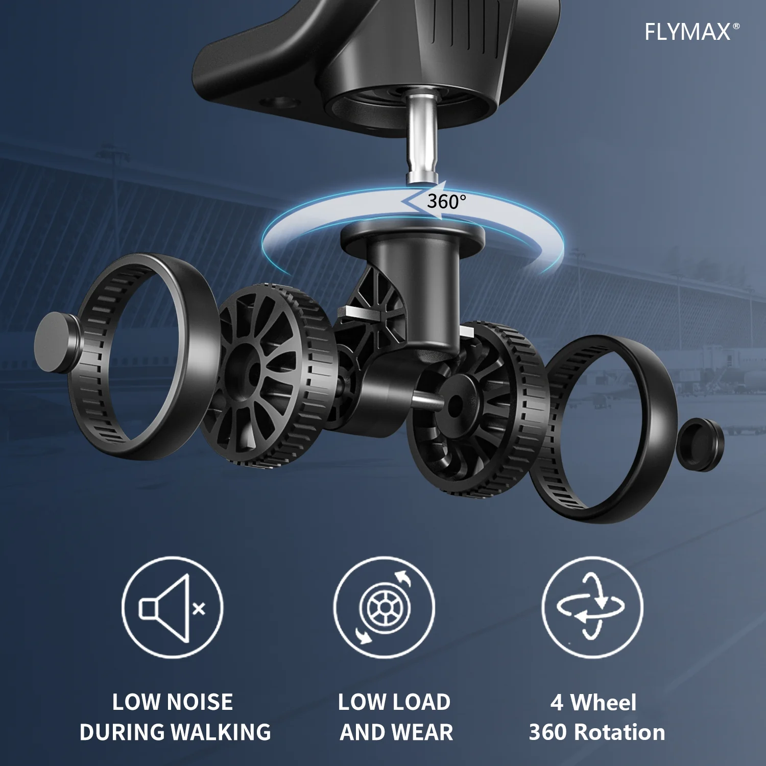 Flymax Zurich Shield 3-Piece Luggage Set – Unmatched Durability and Elegance for Every Journey - Image 7