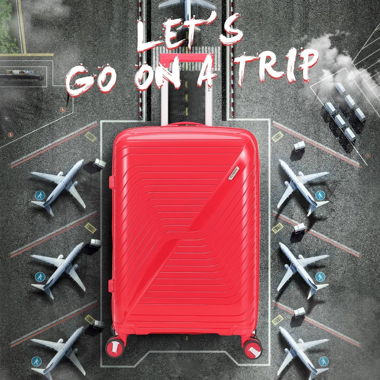 Flymax Dubai Volt Premium carry on suitcase – Compact and Stylish Travel Solution - Image 12