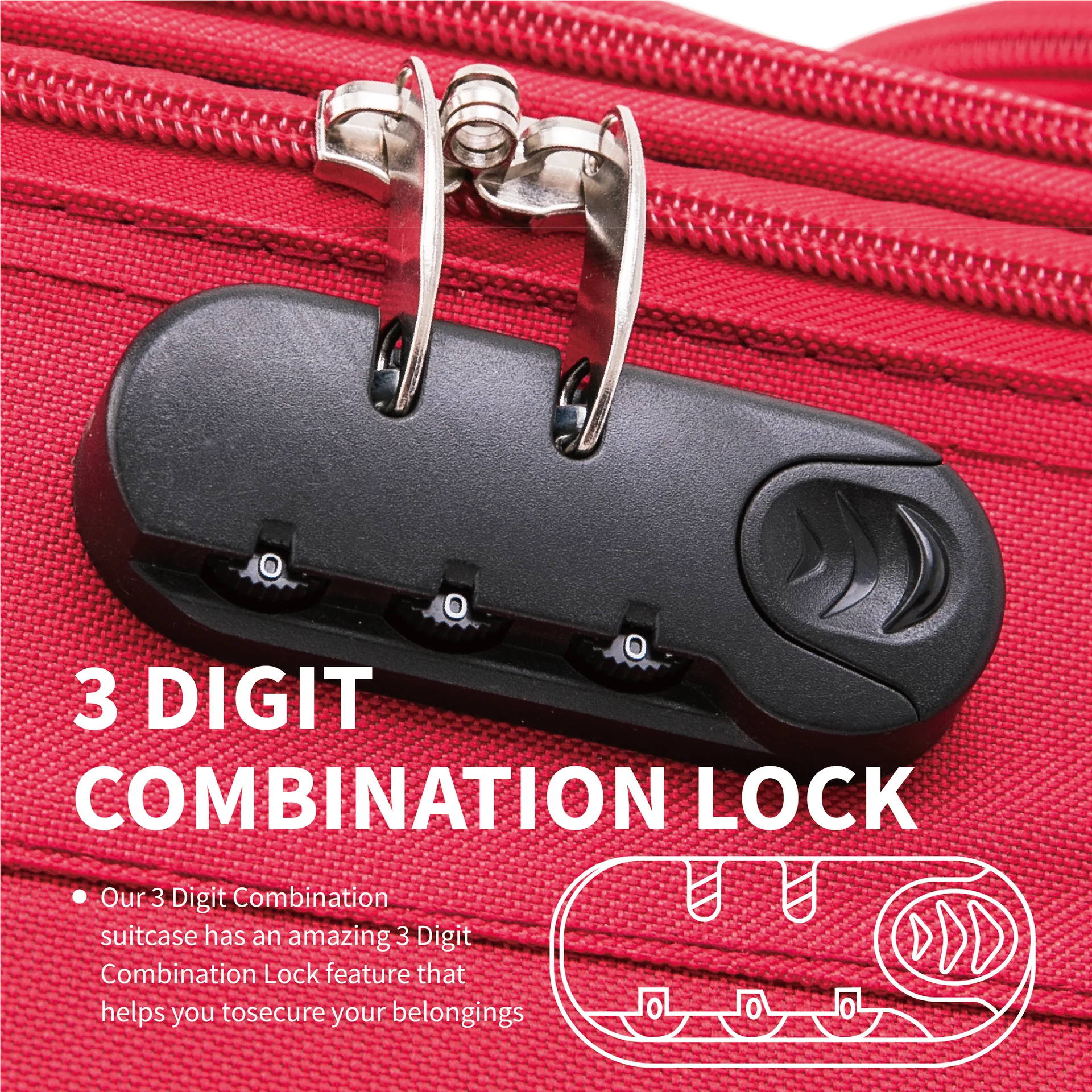 Flymax Vienna Voyage - The Best Lightweight And Spacious SoftShell Travel Suitcase - Image 4